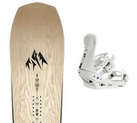 Pack snowboard." Jones Men's Flagship 26 + Fixations - Homme - Noir / Beige - taille 162W - modèle 2026