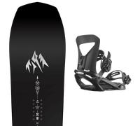 Pack snowboard." Jones Men's Flagship Pro 26 + Fixations - Homme - Beige / Noir - taille 158 - modèle 2026