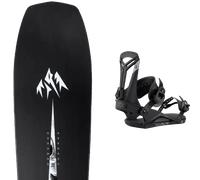 Pack snowboard." Jones Mind Expander 26 + Fixations - Homme - Noir / Bleu - taille 158 - modèle 2026