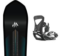 Pack snowboard." Jones Stratos Black/multi 26 + Fixations - Homme - Noir - taille 161W - modèle 2026