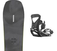 Pack snowboard." K2 Alchemist Grey 26 + Fixations - Homme - Gris - taille 159W - modèle 2026