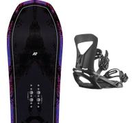 Pack snowboard." K2 Almanac Black/purple 26 + Fixations - Homme - Noir - taille 157 - modèle 2026