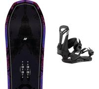 Pack snowboard." K2 Almanac Black/purple 26 + Fixations - Homme - Noir - taille 157 - modèle 2026