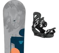Pack snowboard." K2 Chloro Grey/blue/coral 26 + Fixations - Femme - Gris - taille 146 - modèle 2026