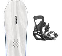 Pack snowboard." K2 Commonwealth Grey/blue 26 + Fixations - Homme - Gris - taille 159W - modèle 2026