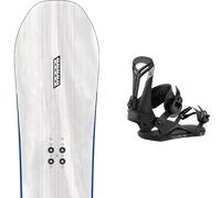 Pack snowboard." K2 Commonwealth Grey/blue 26 + Fixations - Homme - Gris - taille 162W - modèle 2026