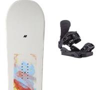 K2 Snowboard - Snowboard all-mountain - Dreamsicle 2026 pour Femme - Taille 142 cm - Rouge Rouge 142 cm