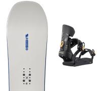 Pack snowboard." K2 Extravision W 25 + Fixations - Femme - Blanc / Bleu - taille 145 - modèle 2025