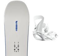 Pack snowboard." K2 Extravision W 25 + Fixations - Femme - Blanc / Bleu - taille 149 - modèle 2025