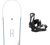Pack snowboard." K2 Gateway Pop White/blue 26 + Fixations - Homme - Blanc - taille 162 - modèle 2026