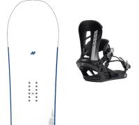 Pack snowboard." K2 Gateway Pop White/blue 26 + Fixations - Homme - Blanc - taille 164W - modèle 2026