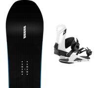 Pack snowboard." K2 Passport Black 26 + Fixations - Homme - Noir - taille 159W - modèle 2026