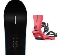 Pack snowboard." K2 Passport Black 26 + Fixations - Homme - Noir - taille 162W - modèle 2026