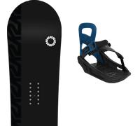 Pack snowboard." K2 Vandal Black/white 26 + Fixations - Enfant - Noir - taille 145W - modèle 2026