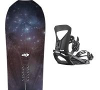 Pack snowboard." Lib Tech T.rice Golden Orca Black/purple 26 + Fixations - Homme - Noir - taille 153 - modèle 2026