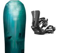 Pack snowboard." Lib Tech T.rice Orca Black/blue/white 26 + Fixations - Homme - Noir - taille 159 - modèle 2026
