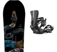 Pack snowboard." Lib Tech T.rice Pro Black/blue 26 + Fixations - Homme - Noir - taille 153 - modèle 2026