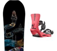 Pack snowboard." Lib Tech T.rice Pro Black/blue 26 + Fixations - Homme - Noir - taille 153 - modèle 2026