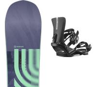 Pack snowboard." Nidecker Astral Tbc 26 + Fixations - Femme - Violet / Vert - taille 151 - modèle 2026
