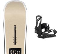 Pack snowboard." Nidecker Cheat Code Tbc 26 + Fixations - Homme - Beige / Noir / Multicolore - taille 156 - modèle 2026