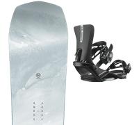 Pack snowboard." Nidecker Escape 25 + Fixations - Homme - Gris - taille 159W - modèle 2025