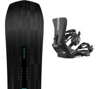 Pack snowboard." Nidecker Escape Plus Tbc 26 + Fixations - Homme - Noir - taille 165W - modèle 2026