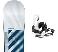 Pack snowboard." Nidecker Merc Tbc 26 + Fixations - Homme - - taille 156 - modèle 2026