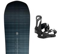 Pack snowboard." Nidecker Play 26 + Fixations - Homme - Bleu - taille 162W - modèle 2026