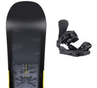 Pack snowboard." Nitro Beast 25 + Fixations - Homme - Noir / Jaune - taille 152 - modèle 2025