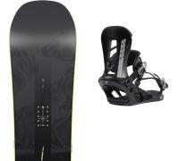 Pack snowboard." Nitro Beast Black 26 + Fixations - Homme - Noir / Gris - taille 155 - modèle 2026
