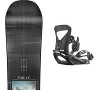 Pack snowboard." Nitro Cheap Thrills Black/multi 26 + Fixations - Homme - Noir / Gris / Multicolore - taille 155 - modèle 2026
