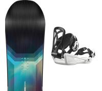 Pack snowboard." Nitro Future Team Black/multi 26 + Fixations - Enfant - Noir / Multicolore - taille 142 - modèle 2026