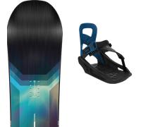 Pack snowboard." Nitro Future Team Black/multi 26 + Fixations - Enfant - Noir / Multicolore - taille 142 - modèle 2026