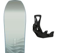 Pack snowboard." Nitro Karma W White/blue 26 + Fixations - Femme - Bleu / Gris - taille 148 - modèle 2026