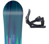 Nitro - Snowboard all-mountain - Lectra Brush 2025 pour Femme - Taille 149 cm - Bleu Bleu 149 cm