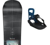 Pack snowboard." Nitro Mini Thrills Black/multi 26 + Fixations - Enfant - Noir / Gris / Multicolore - taille 143 - modèle 2026