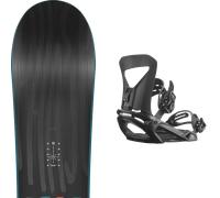 Pack snowboard." Nitro Phase Black/multi 26 + Fixations - Homme - Noir / Multicolore - taille 162 - modèle 2026