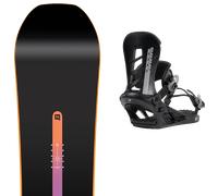 Pack snowboard." Nitro Prime Chroma Cam-out 26 + Fixations - Homme - Noir / Multicolore - taille 149 - modèle 2026
