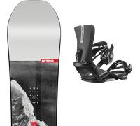 Pack snowboard." Nitro Prime Raw Grey/red 26 + Fixations - Homme - Gris / Noir / Rouge - taille 160W - modèle 2026