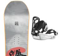 Nitro Ripper Kids + Charger Micro Set 2025 Kids Set de snowboard à motifs 116
