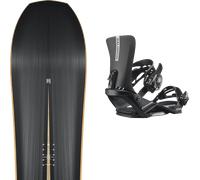 Pack snowboard." Nitro Squash Black 26 + Fixations - Homme - Noir - taille 156 - modèle 2026