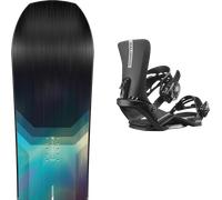 Pack snowboard." Nitro Team Black/multi 26 + Fixations - Homme - Noir / Multicolore - taille 157W - modèle 2026