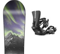 Pack snowboard." Nitro Team Pro Mk Black/multi 26 + Fixations - Homme - Noir / Gris - taille 159W - modèle 2026