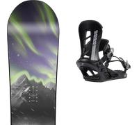 Pack snowboard." Nitro Team Pro Mk Black/multi 26 + Fixations - Homme - Noir / Gris - taille 162W - modèle 2026