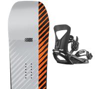 Pack snowboard." Rome Agent 25 + Fixations - Homme - Blanc / Rouge - taille 154 - modèle 2025