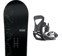Pack snowboard." Rome Agent Pro Black 26 + Fixations - Homme - Noir - taille 157 - modèle 2026