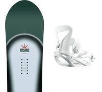 Pack snowboard." Rome Muse Green/grey/black 26 + Fixations - Femme - Vert - taille 144 - modèle 2026