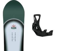 Pack snowboard." Rome Muse Green/grey/black 26 + Fixations - Femme - Vert - taille 148 - modèle 2026
