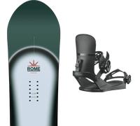 Pack snowboard." Rome Muse Green/grey/black 26 + Fixations - Femme - Vert - taille 148 - modèle 2026