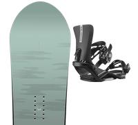 Pack snowboard." Rome Muse W 25 + Fixations - Femme - Vert / Violet - taille 149 - modèle 2025
